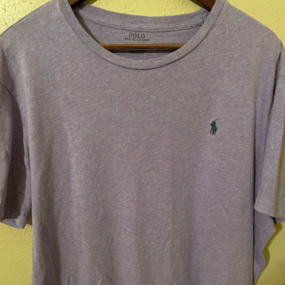 Men’s Light Purple Polo Ralph Lauren Tee